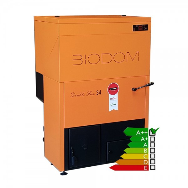 Chaudière à pellets BIODOM 27C5 avec réservoir intégré Chaudière à pellets BIODOM 27C5 avec réservoir intégré – Image 1