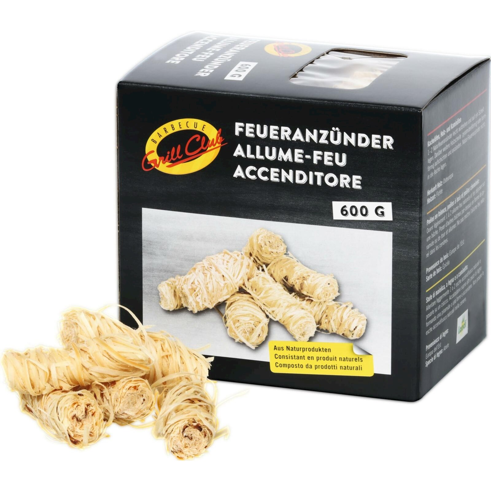 Allume-feu Grill Club 600 g Allume-feu Grill Club 600 g – Image 1