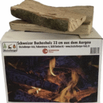 Bischofberger Holz – Bois de cheminée en hêtre suisse 25 kg