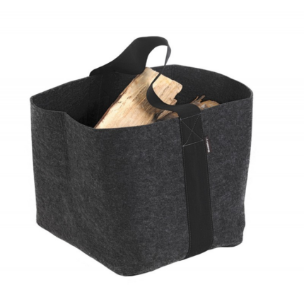 TRENDY – Sac de transport à bûches en feutre